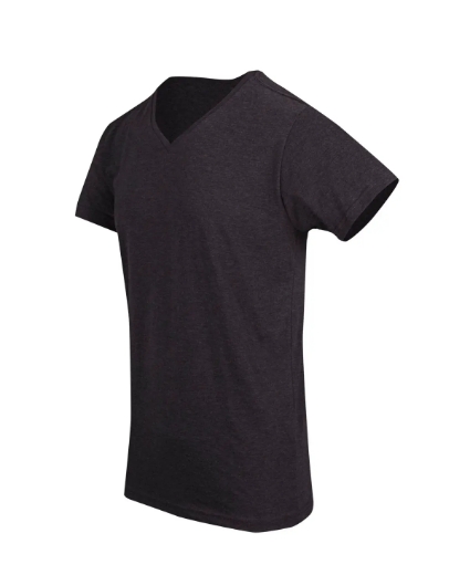 Picture of RAMO, Mens Marl V-Neck T-Shirt